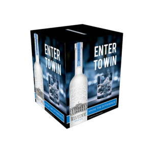 Belvedere Vodka_Corrugated Raffle Box