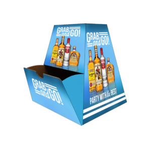 Diageo Spirits_50Ml Corrugated Counter Display copy